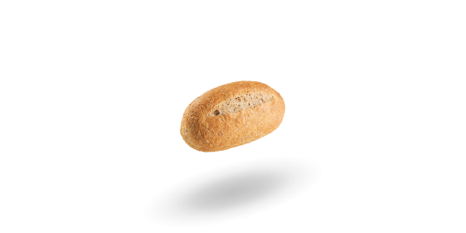 Mini Baguete Integral, miniatura de padaria congelada