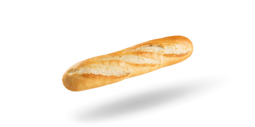 Meia Baguete Clássica, produto de padaria congelada