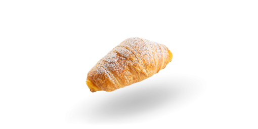 Croissant de Creme de Ovo, produto de pastelaria congelada