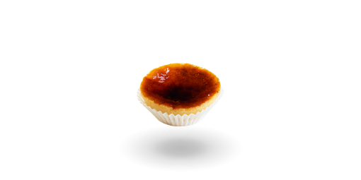Queijada de Leite com Caramelo, produto de pastelaria congelada