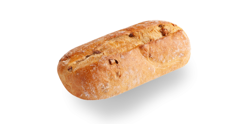 Pão Camposa Abóbora e Nozes, produto de padaria congelada